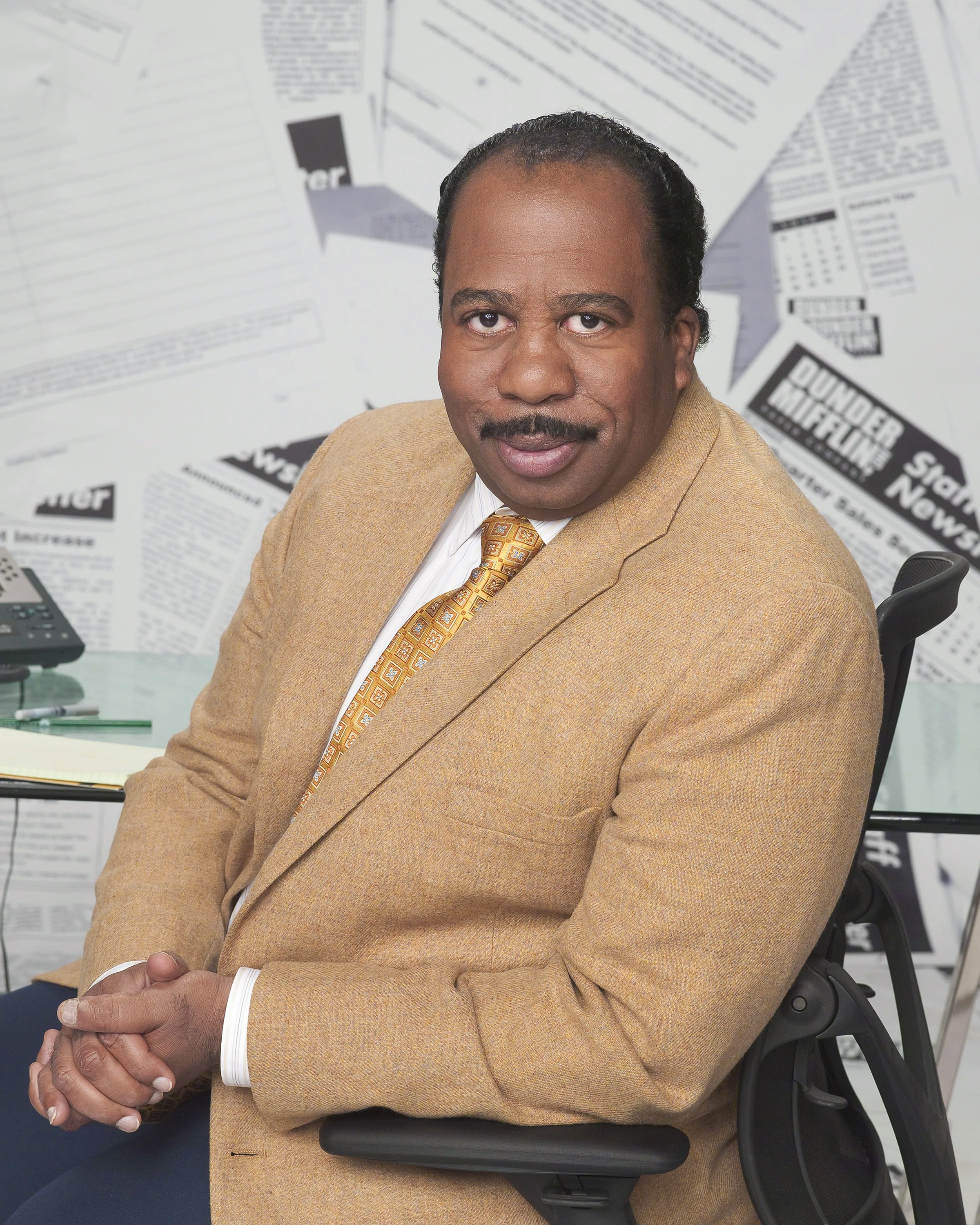 Leslie David Baker (Stanley Hudson) Autograph