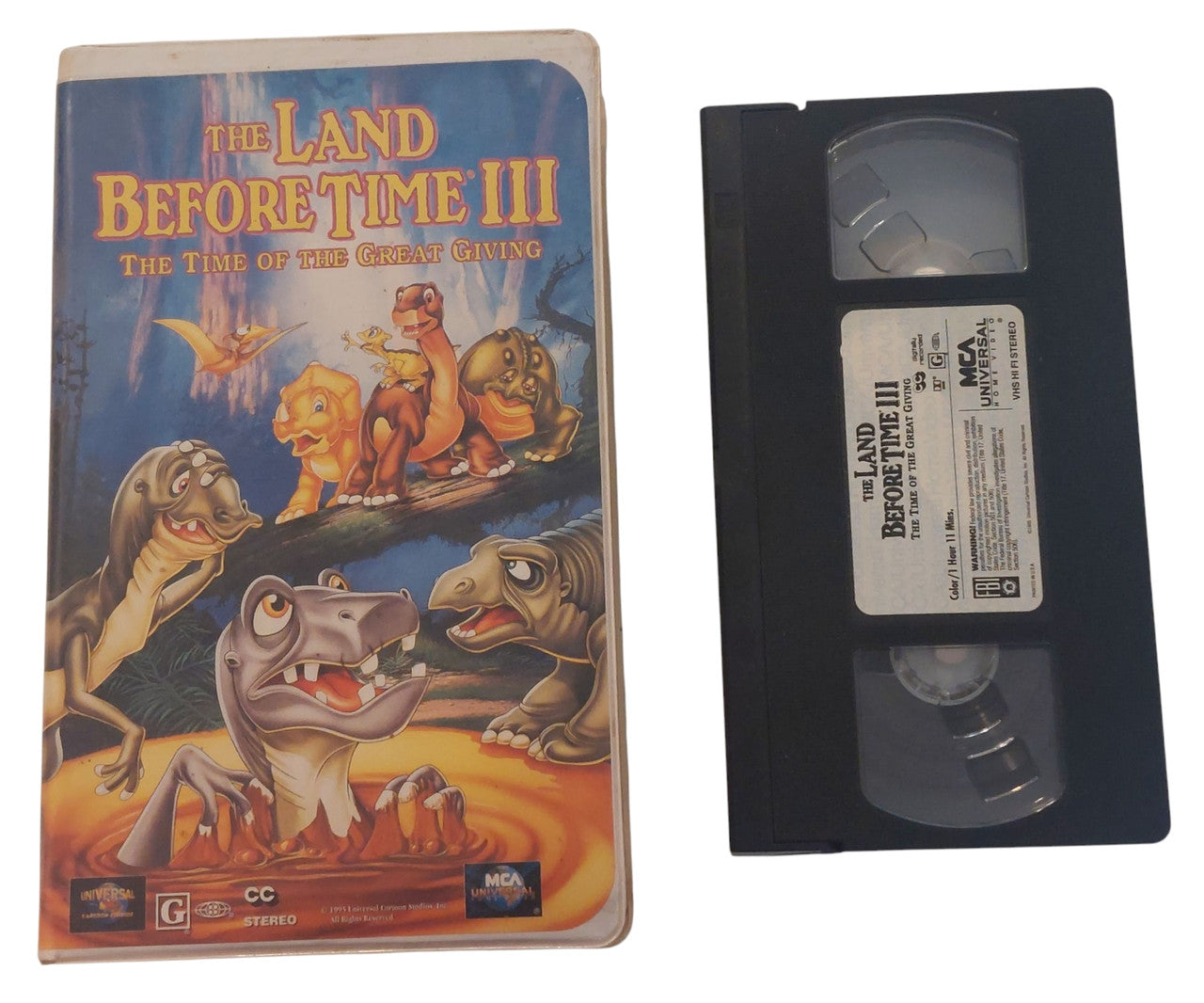 The Land Before Time III: Time of the Great Giving VHS (Scott McAfee)
