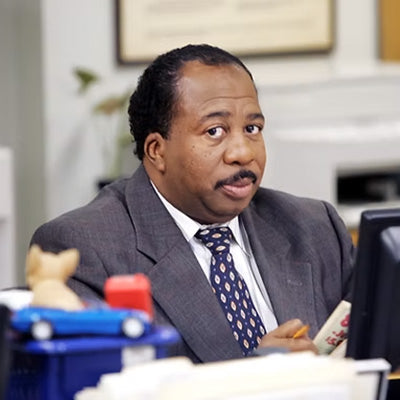 Leslie David Baker (Stanley Hudson) Autograph